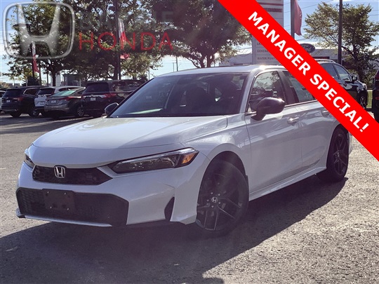 New 2026 Honda Civic Sedan Hybrid Sport