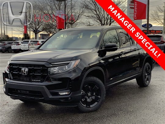 New 2026 Honda Ridgeline Black Edition